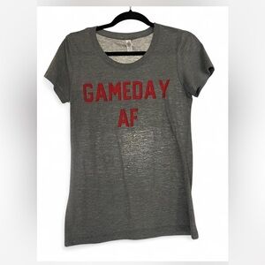 Gray Gameday AF T-Shirt